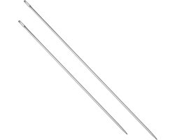 Professionele Naalden voor Meubels en Leer - Set van 2 Stuks, 25 en 30 cm Lange Naalden voor Stoffen en Leerbewerking