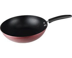 Professionele Wokpan - 32 cm Diameter - Uitgerust met Premium Anti-aanbak Technologie - Geschikt voor Alle Kookplaten, inclusief Inductie - Ideaal voor Dagelijkse Maaltijden & Culinaire Creaties