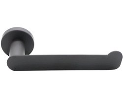 Profielenloods - Wc rol houder monteren met schroeven - Gun Metal