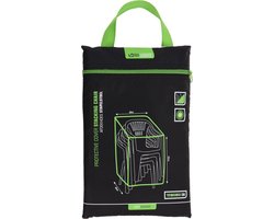 ProGarden - Afdekhoes/beschermhoes tuinstoelen - zwart - polyester - 68 x 105 cm - tuinstoelbescherming