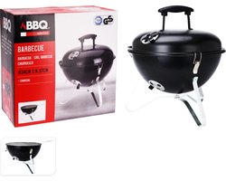 ProGarden Kogelbarbecue 37 cm zwart