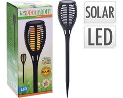 ProGarden -Solar Fakkel - Flame - led-58 cm hoog