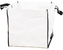 Progarden Tuinafvalzak - 42 x 42 cm - wit - 74 liter - bladeren opruimen