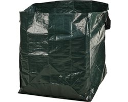 Progarden Tuinafvalzak - opvouwbaar - groot formaat - groen - 390 liter - bladeren opruimen