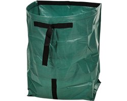 Progarden Tuinafvalzak - opvouwbaar - rond - groen - 178 liter - bladeren opruimen