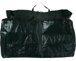 Progarden Tuinafvalzak - opvouwbaar - vierkant - groen - 150 liter - bladeren opruimen