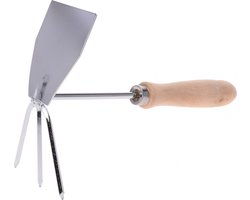 ProGarden tuingereedschap dubbele schoffel voor kinderen tuinieren.