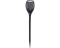 ProGarden Tuinlamp 3-in-1 Solar LED zwart
