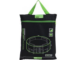 ProGarden Tuinmeubelhoes rond 180x115 cm zwart