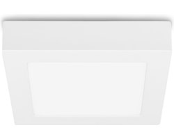 Prolight Villo LED Plafondlamp - Plafonnière - Warm Wit Licht - 12W - 720 Lumen - Wit - Ø 17cm