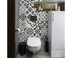 PromoHome Tegelstickers Set - 24 Stuks 10x10 cm Zelfklevende Wanddecoratie