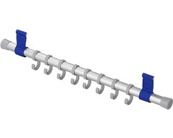 ProPlus Aluminium tentkapstok - 45,7 cm - Inclusief 8 haken - Voor voortent en camper