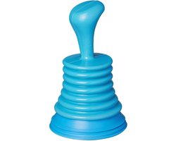 ProPlus Compacte gootsteenontstopper - balgontwerp - 105 mm - lichtblauw