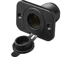 ProPlus Inbouwdoos sigarettenaansteker - stofdichte afsluitdop - 12V/24V - zwart