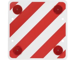ProPlus Markeringsbord - Kunststof - 50 x 50 cm - Inclusief Reflectoren - Veiligheidsbord