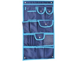 ProPlus organizer 17-vaks 74 x 39 cm blauw