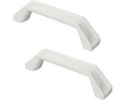 ProPlus Rangeergreep - Kunststof - 18 cm - Wit - Set van 2
