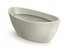 Prosperplast Aria Ovale Pot 40cm - Beige Kunststof