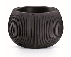 Prosperplast -BETON BOWL  / bloempot met inzet / Zwart