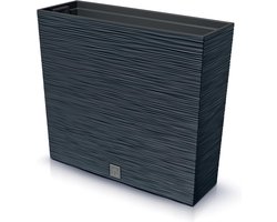 Prosperplast Furu Case Tower - Bloempot / Plantenbak met inzet - voor Binnen en Buiten - Antraciet