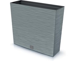 Prosperplast Furu Case Tower - Bloempot / Plantenbak met inzet - voor Binnen en Buiten - kleur beton (grijs)