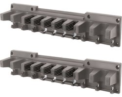 Prosperplast Gereedschapshouder - 2x - opbergsysteem - tot 15 kg - voor tuingereedschap