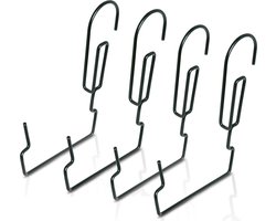 Prosperplast metalen balkonbeugels - set van 6x - 23 x 21 cm - bloembakbeugel