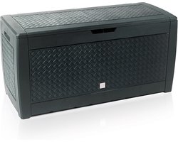 Prosperplast Opbergbox - antraciet - kunststof - 310 liter - 119 x 48 x 60 cm