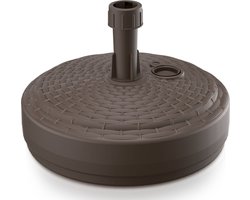 Prosperplast Parasolvoet - rond - rotan - bruin - 10L - Dia 39 cm - kunststof - houder