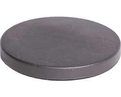 Prosperplast Plantenonderzetter - rond - 40 cm - antraciet - Trolleys voor kamerplanten