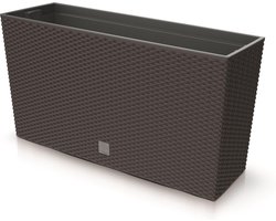 Prosperplast Rato Case Midden - Bloempot / Plantenbak met inzet - voor Binnen en Buiten - Umbra