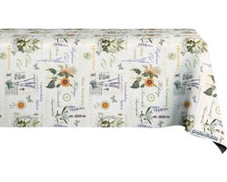 Protecttable - Tafelzeil Franse Provence 140x200cm - Tafelkleed Afwasbaar - Kunststof