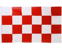 Provincie Noord Brabant vlag 90 x 150 cm - Vlaggen - Decoratie