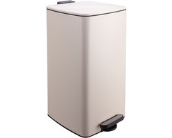Prullenbak - 30 l - beige