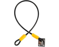 Prullenbak Deksel Slot Set van 2 - Zware Dierenbestendige Slot - Rubber Bekleed Staal - Eenvoudige Bevestiging - 48cm Hoogte - Vuilnisbak Slot