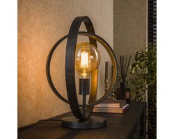 PS-Collection Turn around 1L Tafellamp - 40x30x43cm - Charcoal - Metaal - vloerlampen woonkamer, vloerlamp zwart, vloerlamp industrieel, vloer lamp, vloerlampen landelijk, staande lampen woonkamer, staande lampen, staande lamp industrieel