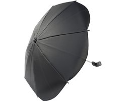P'tit Chou - Universele Parasol kinderwagen - Eco leder - zwart
