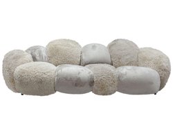 PTMD - Bank Curvae - Beige - 238x109x79cm