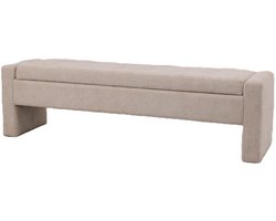 PTMD - Bankje Sidney - Beige - 160x41x45cm