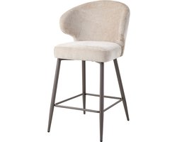 PTMD - Barkruk Ares - Beige - 60.5x60x104cm