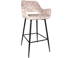 PTMD - Barkruk Fallon - Groen - 61x53x105cm
