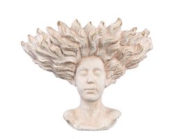 PTMD - Beeld Kimbere - Beige - 38x21.5x30cm