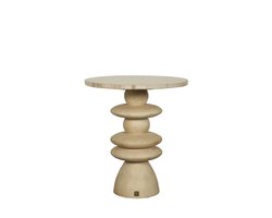 PTMD Bijzettafel Callain - 45x45x50 cm - Hout - Naturel