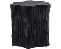 PTMD Bijzettafel Fennah - 37x33x36 cm - Hout - Zwart