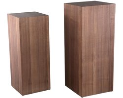 PTMD - Bloemenzuil Tiess - Beige - 35x35x85cm - Set van 2