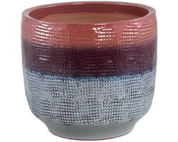 PTMD Bloempot Elana - 39x39x35 cm - Keramiek - Paars