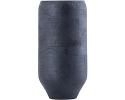 PTMD Bloempot Gerd - 20x20x40 cm - Hout - Zwart