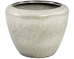 PTMD Bloempot Kyleigh - 29x29x24 cm - Keramiek - Beige