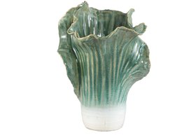 PTMD Bloempot Swing - 34x29x42 cm - Keramiek - Groen