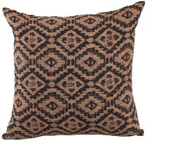 PTMD Clakre Sierkussen - 45 x 10 x 45 cm - Stof - Bruin